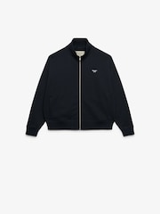 Синій - Superdry Signature Embroided Oversized Sweat Top - Image 6 of 7