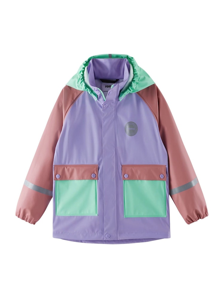 Reima Purple Waterproof Suihku Raincoat - Image 2 of 5