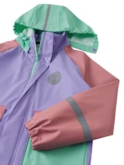 Reima Purple Waterproof Suihku Raincoat - Image 4 of 5