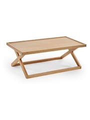 Julian Bowen Natural Oak Effect Haddon Coffee Table - Image 2 of 6