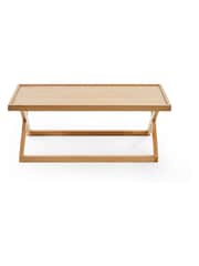 Julian Bowen Natural Oak Effect Haddon Coffee Table - Image 3 of 6