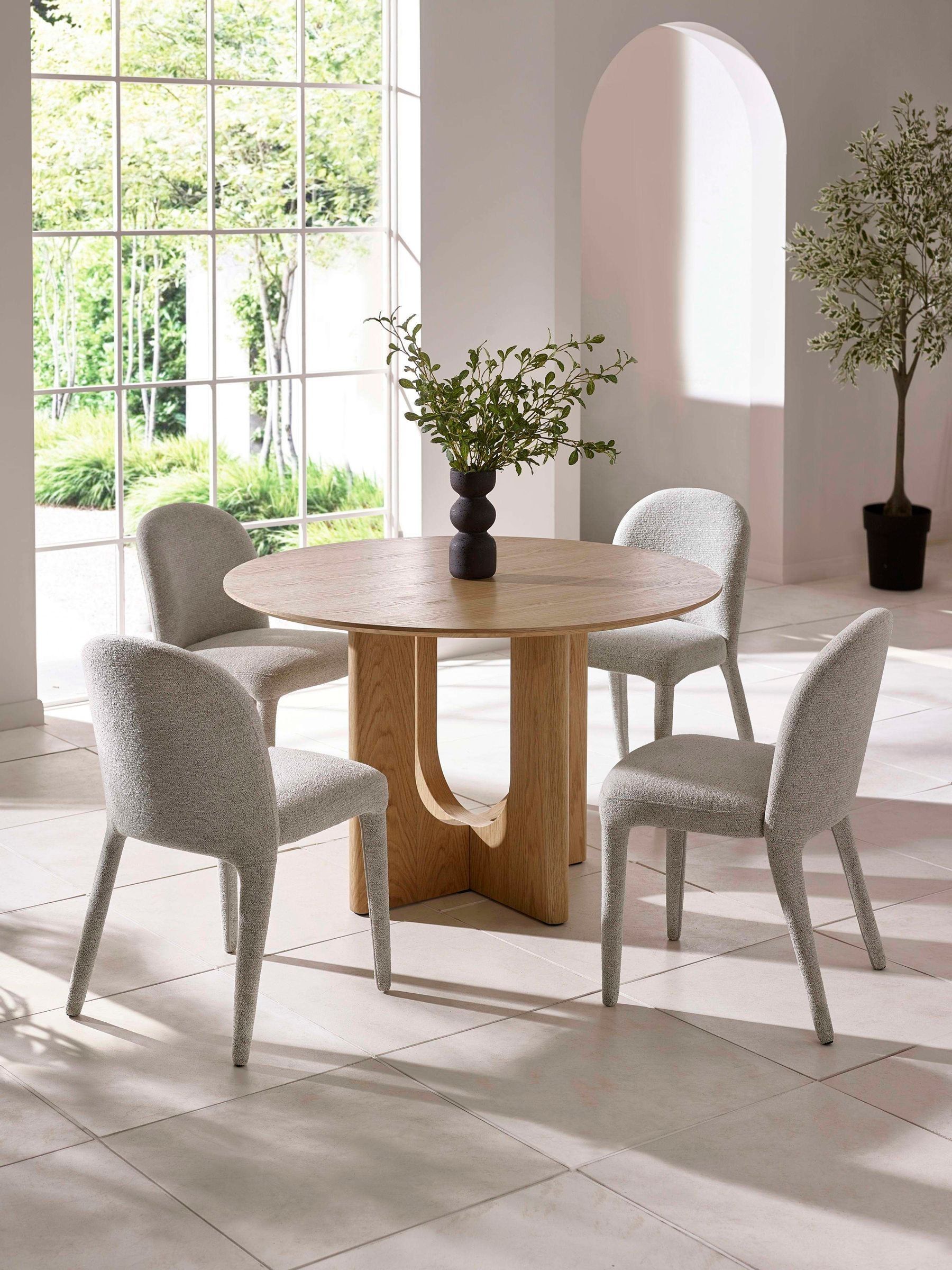 Julian Bowen Cellini Round Dining Table - Image 4