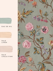 Laura Ashley Antique Green Lingmell Trail A4 Wallpaper Sample - Image 4 of 4