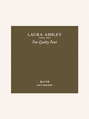 Laura Ashley Olive Matt Emulsion Peel & Stick Paint Sample - Image 2 of 4