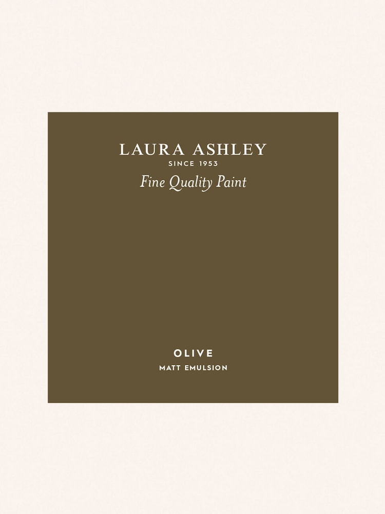 Laura Ashley Olive Matt Emulsion Peel & Stick Paint Sample - Image 2 of 4 Laura Ashley Olive Matt Emulsion Peel & Stick Paint Sample - Image 2 of 4