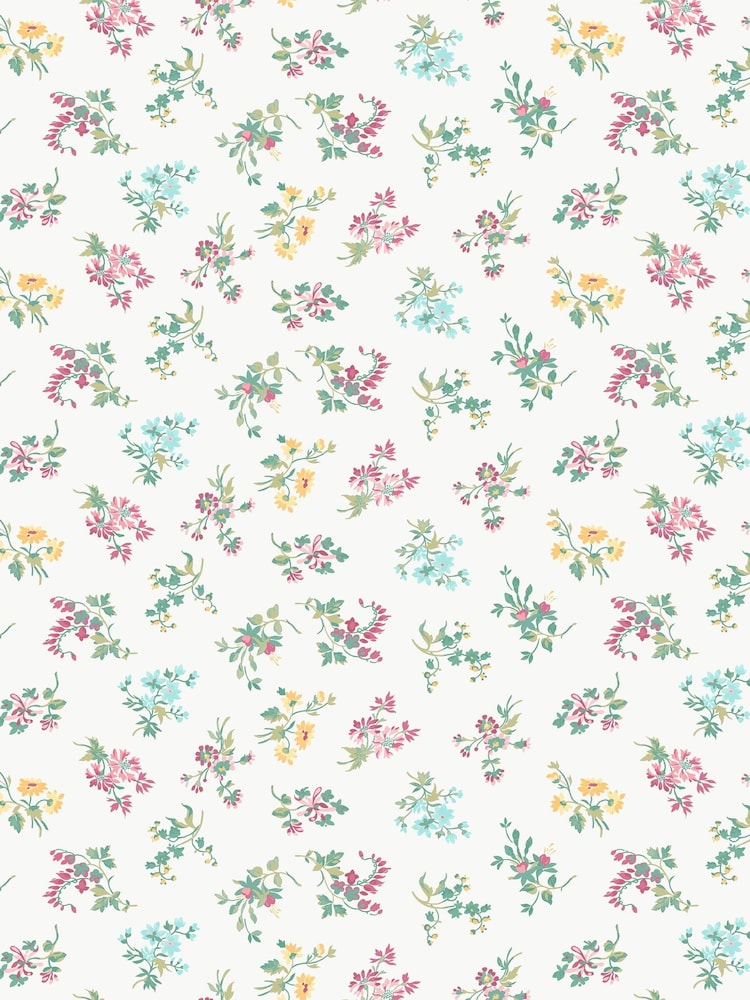 Laura Ashley Multi Keeleigh Posy A4 Wallpaper Sample - Image 2 of 4