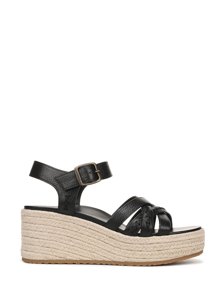 Vionic Black Dana Regular Fit Arch Support Espadrilles - Image 1 of 7