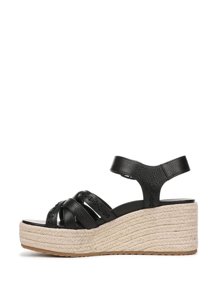 Vionic Black Dana Regular Fit Arch Support Espadrilles - Image 2 of 7