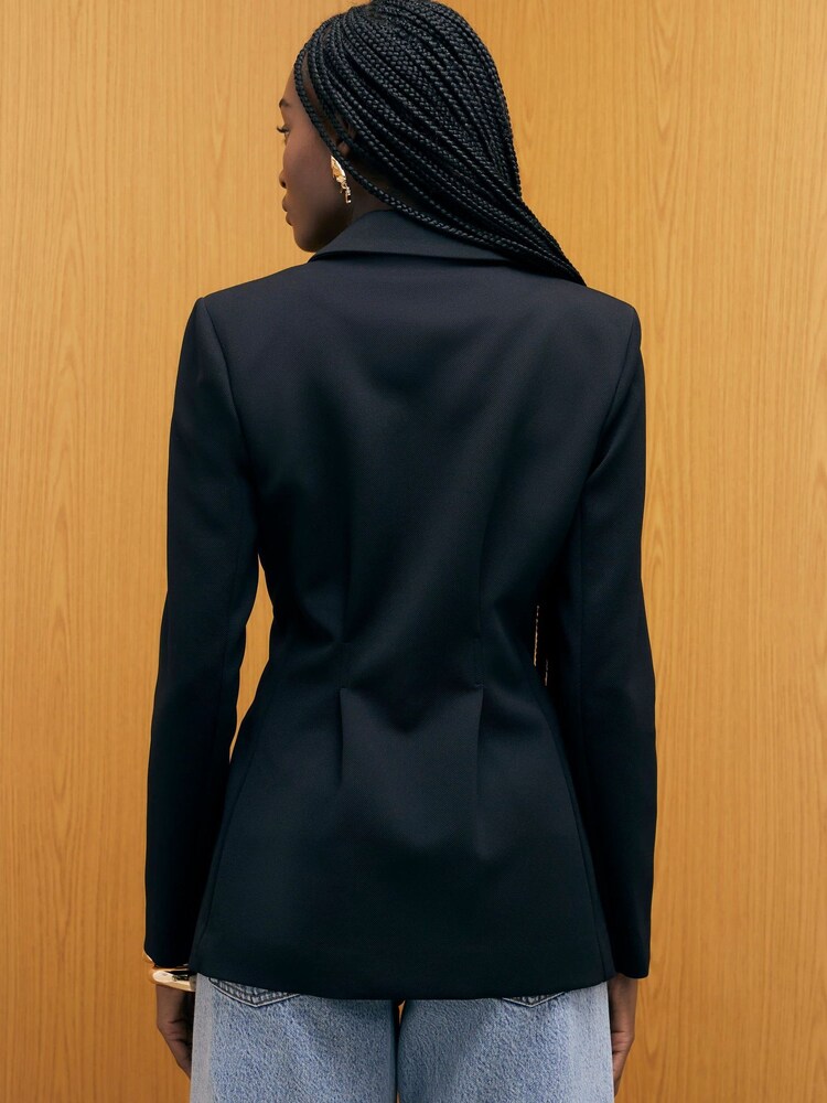 River Island Cinched Waist Structured Blazer - Bild 2 von 4