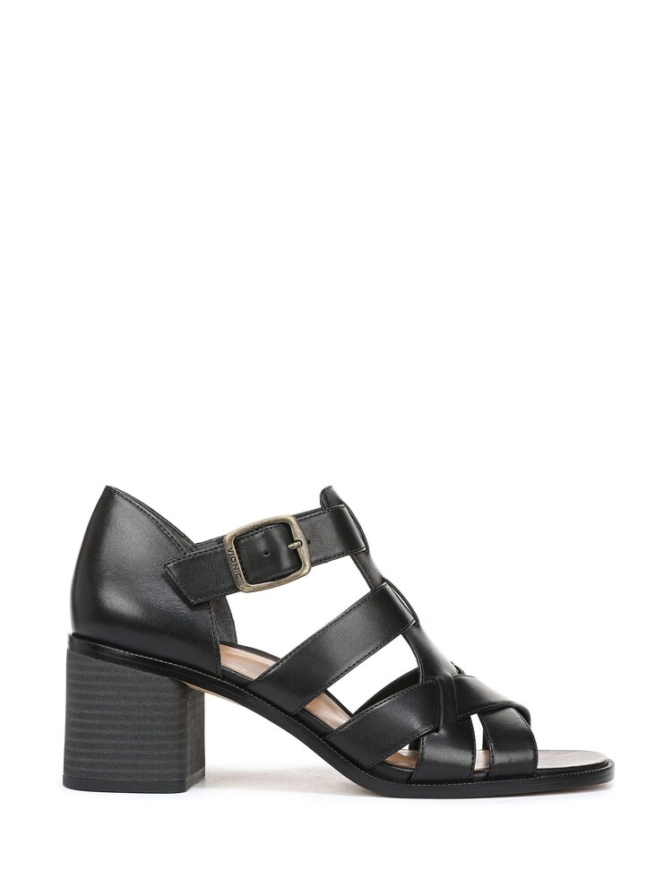 Vionic Black Marcella Regular Fit Arch Support Sandals - Image 1 of 7 Vionic Black Marcella Regular Fit Arch Support Sandals - Image 1 of 7