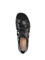 Vionic Black Marcella Regular Fit Arch Support Sandals - Image 6 of 7