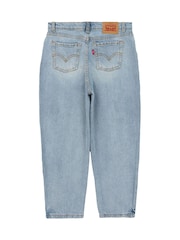 Levi's® Blue High Rise Baggy Barrel Jeans - Image 2 of 4