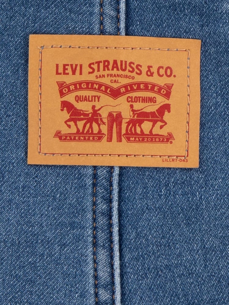 Levi's® Blue Baby Denim Dungarees - Image 5 of 5