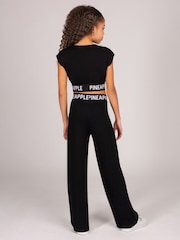 Pineapple Black Tape Viscose Trousers - Image 4 of 4