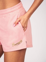 Pineapple Pink Retro Shorts - Image 4 of 6
