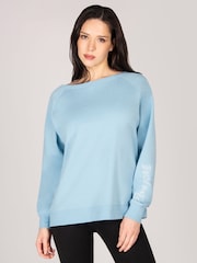 Pineapple Blue Summer Sweatshirt - Image 1 of 5