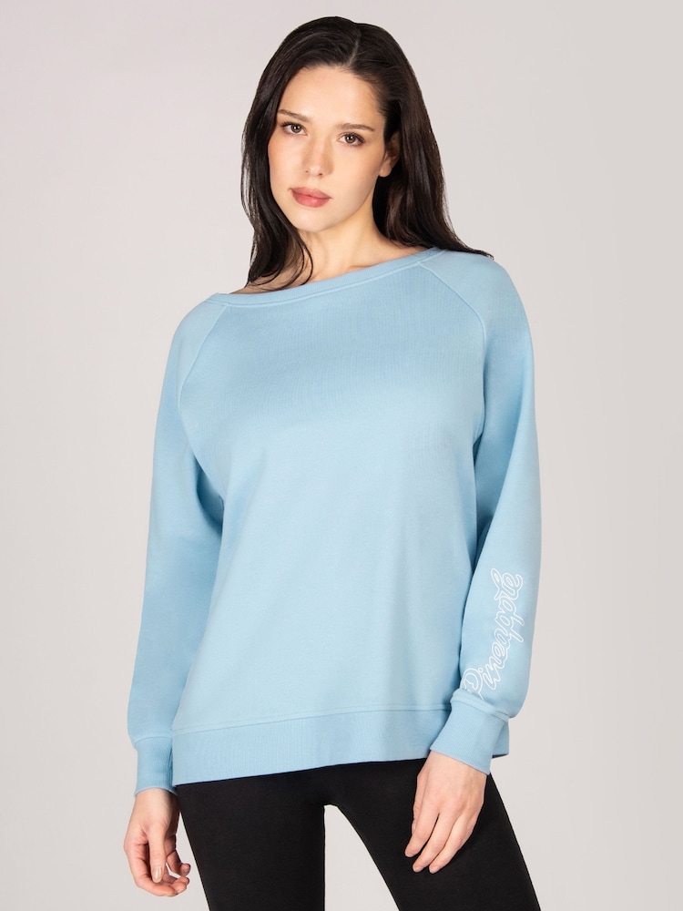 Pineapple Blue Summer Sweatshirt - Image 1 of 5 Pineapple Blue Summer Sweatshirt - Image 1 of 5