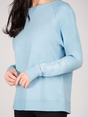 Pineapple Blue Summer Sweatshirt - Image 5 of 5