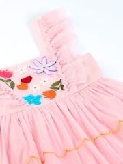 Frugi Pink Marion Party Dress - Image 5 of 6