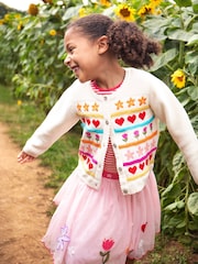 Frugi Pink Calla Cardigan - Image 1 of 5