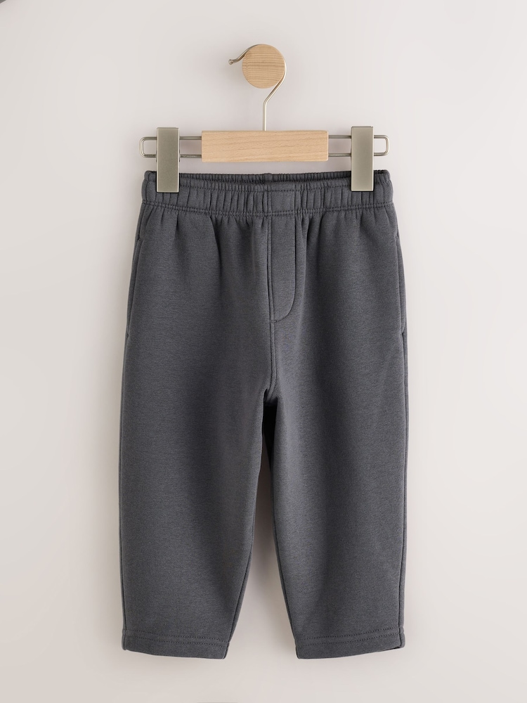 Black/Grey Wide Joggers 3 Pack (3mths-7yrs) - Image 2 of 7