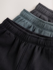 Black/Grey Wide Joggers 3 Pack (3mths-7yrs) - Image 6 of 7