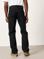 Қара - FatFace Relaxed Straight Fit Jeans - 4суретінің 2 суреті