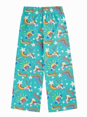 Frugi Wide Leg Blue Trousers - Image 1 of 6