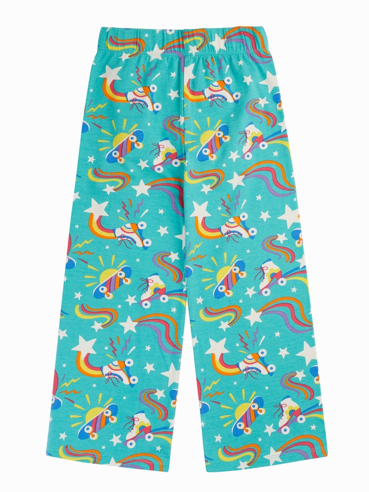 Frugi Wide Leg Blue Trousers - Image 1 of 6