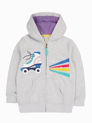 Frugi Carbis Grey Hoodie - Imaginea 1 din 3