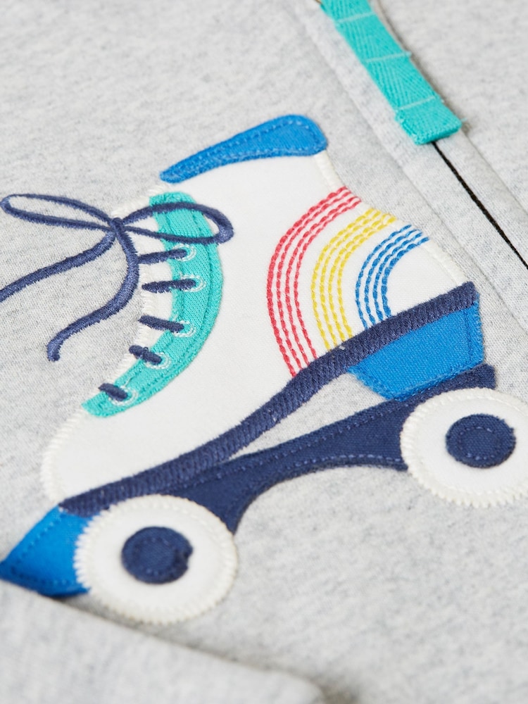 Frugi Carbis Grey Hoodie - Imaginea 3 din 3