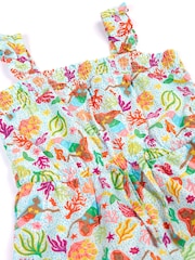 Frugi White Laurel Playsuit - Image 4 of 5