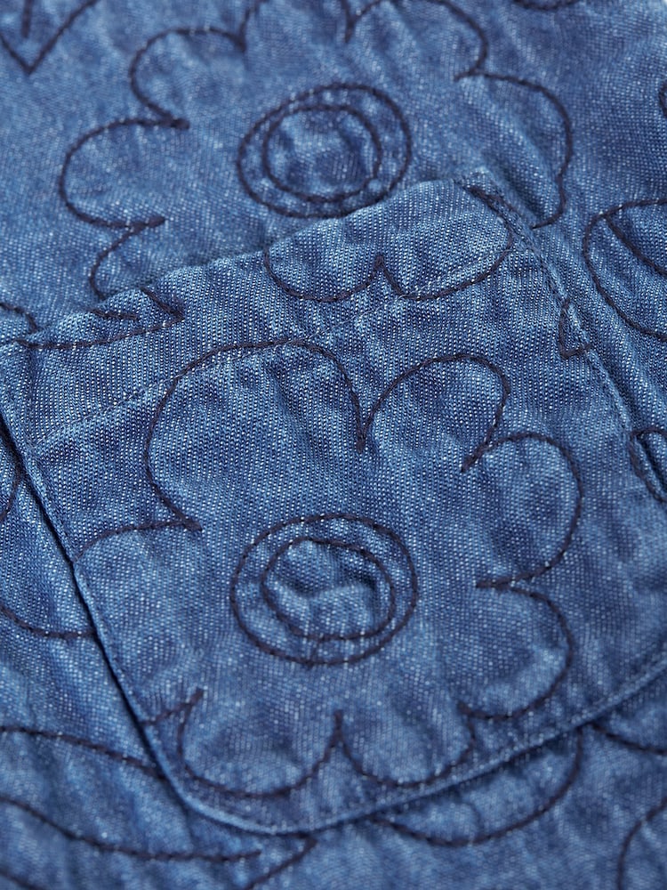 Frugi Merri Blue Waistcoat - Image 6 of 6