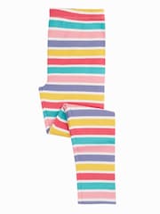 Frugi Blue Libby Rib Leggings - Image 1 of 4