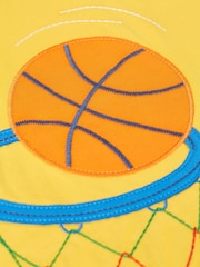 Frugi Yellow Carsen Circular T-Shirt - Image 3 of 3