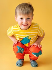 Frugi Character Red Joggers - Image 1 de 4