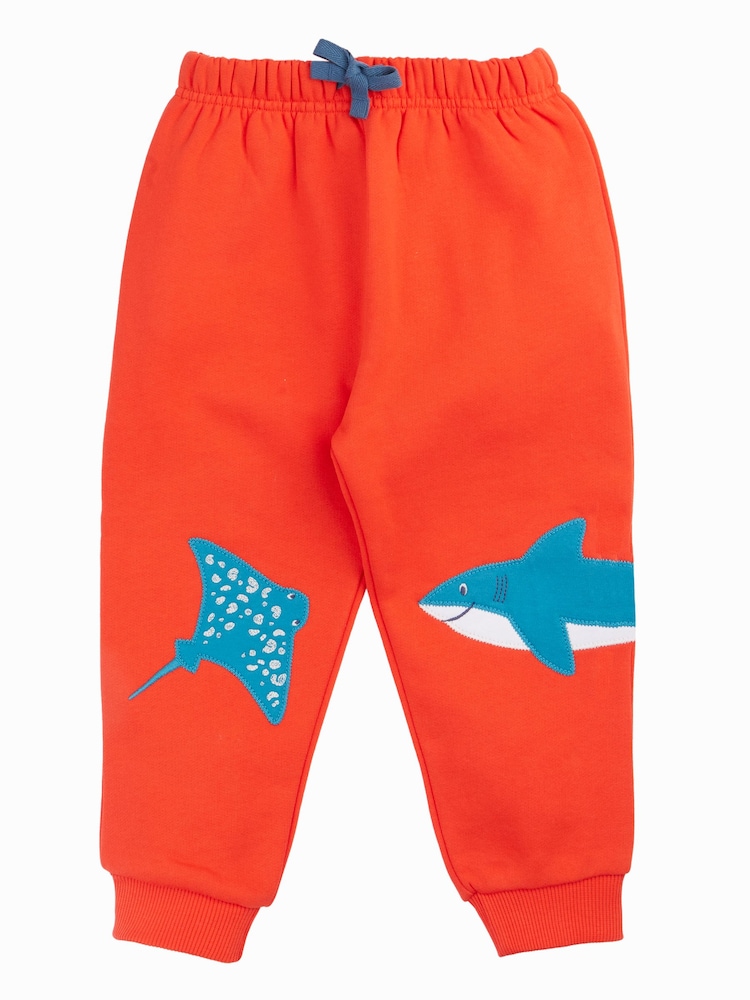 Frugi Character Red Joggers - Image 2 de 4