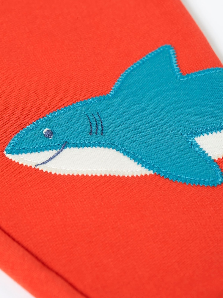 Frugi Character Red Joggers - Image 4 de 4