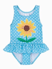 Frugi Blue Swimsuit - Image 1 of 3