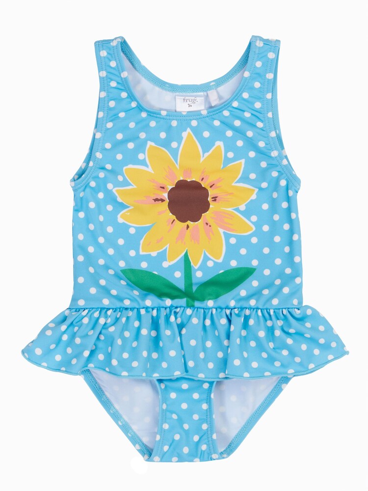 Frugi Blue Swimsuit - Image 1 of 3
