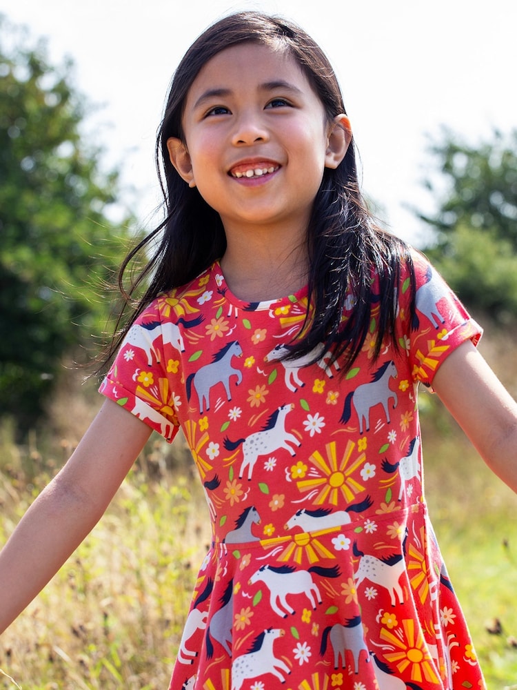 Rochie skater Frugi Spring - Imaginea 2 din 6