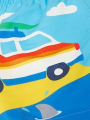 Frugi Polkerris Board Blue Shorts - Image 4 of 4