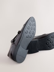 Burgundy Red Double Monk Shoes - Image 5 of 5