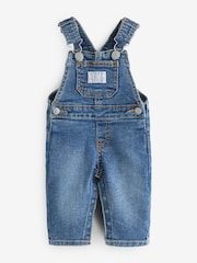 Levi's® Blue Logo Denim Dungaree - Image 1 of 1