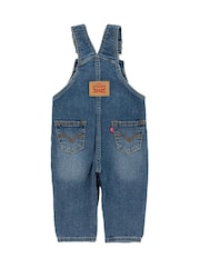 Levi's® Blue Logo Denim Dungaree - Image 2 of 5