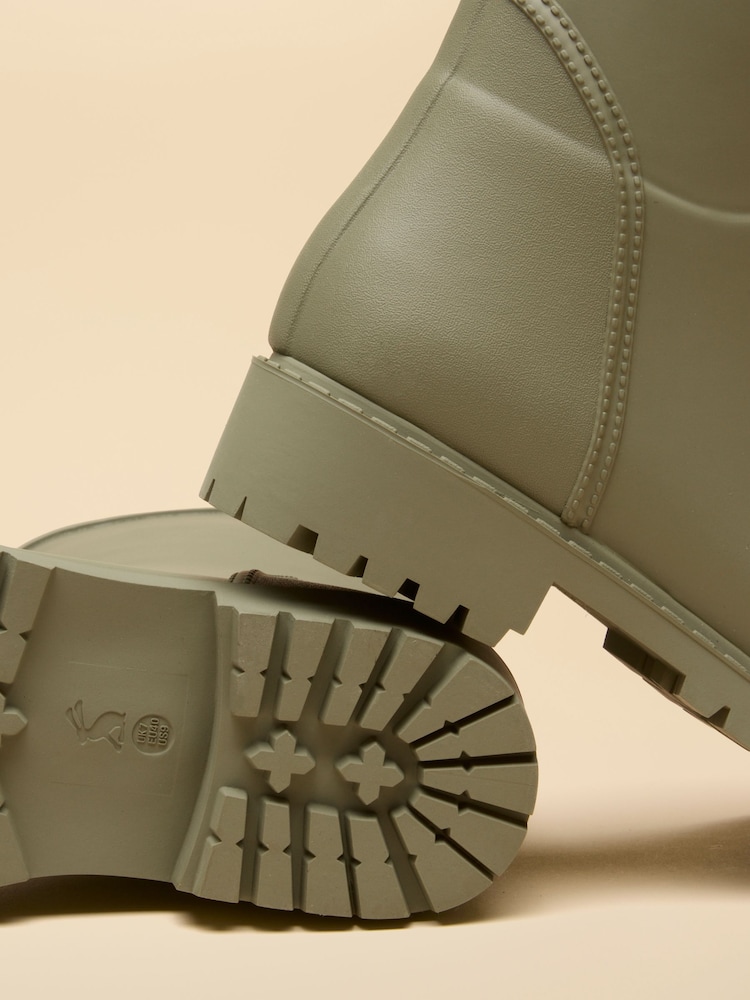Khakigrün - Joules Wistow Wadenhohe, verstellbare Gummistiefel - Bild 6 von 6 Khakigrün - Joules Wistow Wadenhohe, verstellbare Gummistiefel - Bild 6 von 6