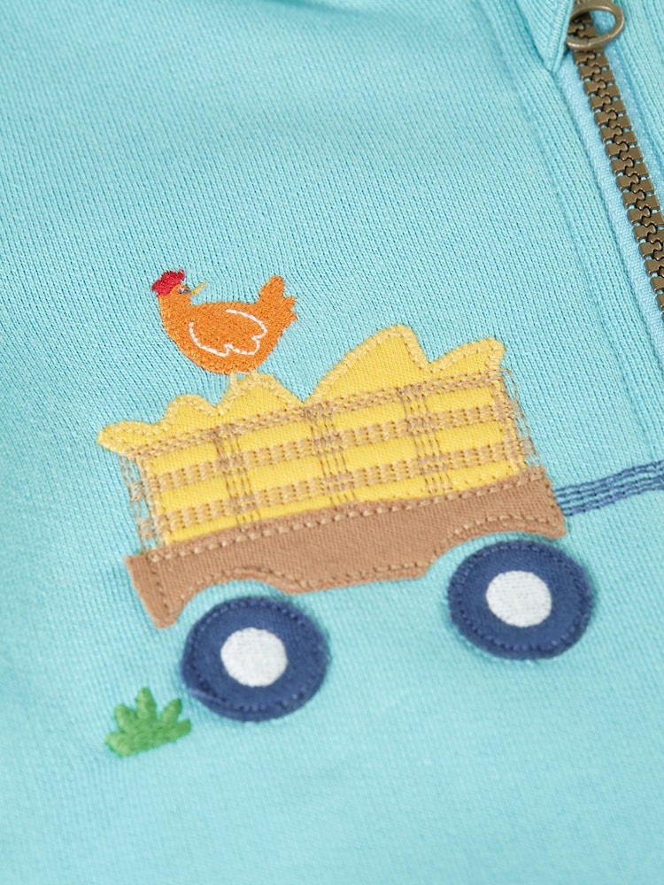 Frugi Applique Snuggle Blue Suit - Image 3 of 3