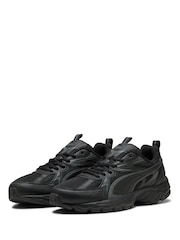 Puma Black/Grey Milenio Tech Trainers - Image 1 of 5