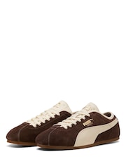Puma Chocolate Brown Tackle Trainers - Image 1 of 7