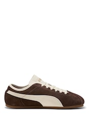 Puma Chocolate Brown Tackle Trainers - Image 2 of 7